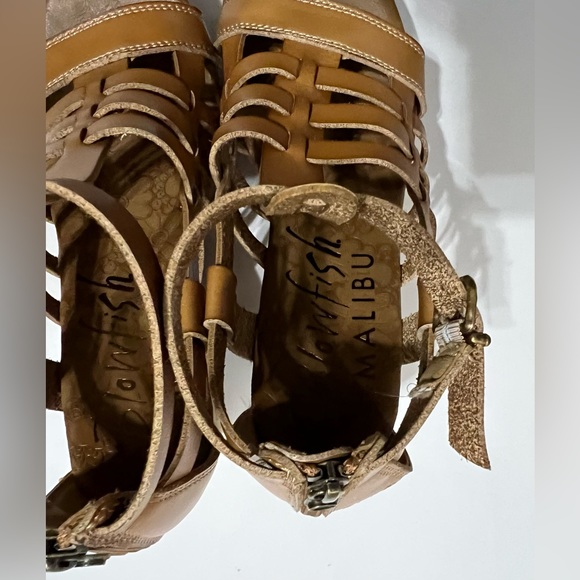 Blowfish Malibu Piper Stacked Wedge Sandal-Size 8 - Picture 3 of 8